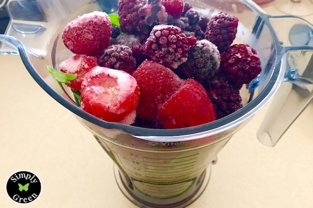 Frozen Berries for a Hot Summer