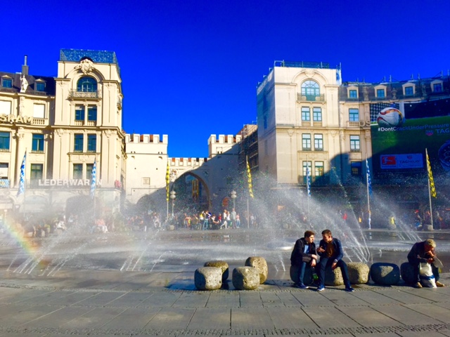 Karlsplatz Fountain