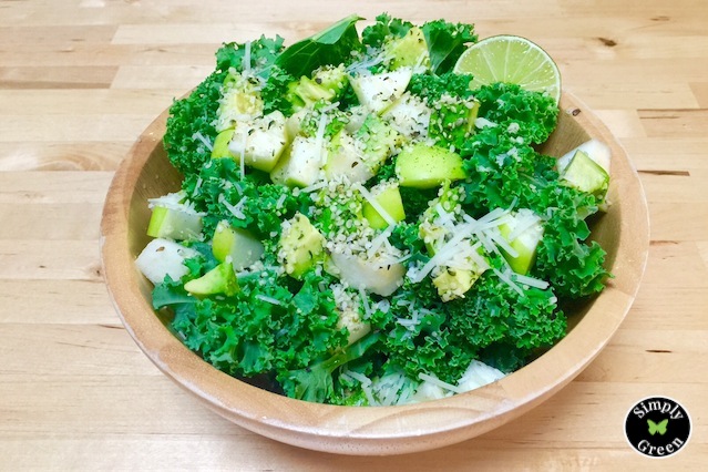 Super Kale-Apple Salad